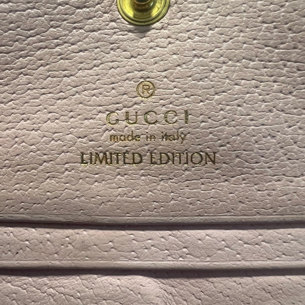 GG Marmont Flora Compact Bi-Fold Wallet - Picture 11 of 12